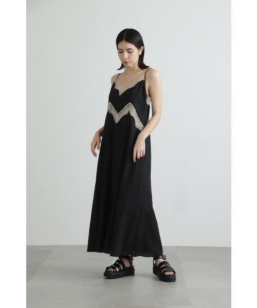 「JILL STUART」 キャミソールワンピース 2 ブルー レディースの画像