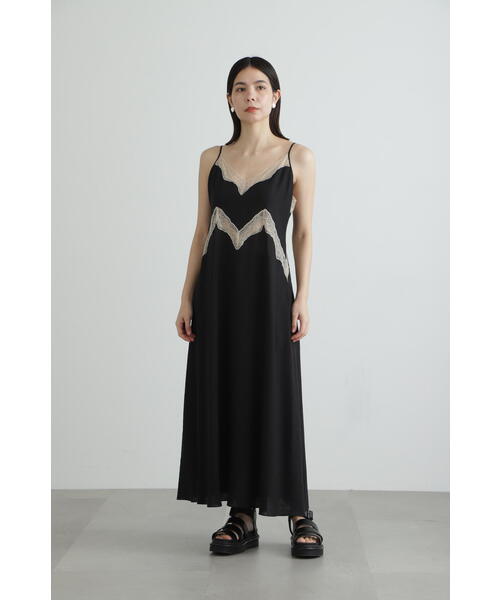 「JILL STUART」 キャミソールワンピース 2 ブルー レディースの画像