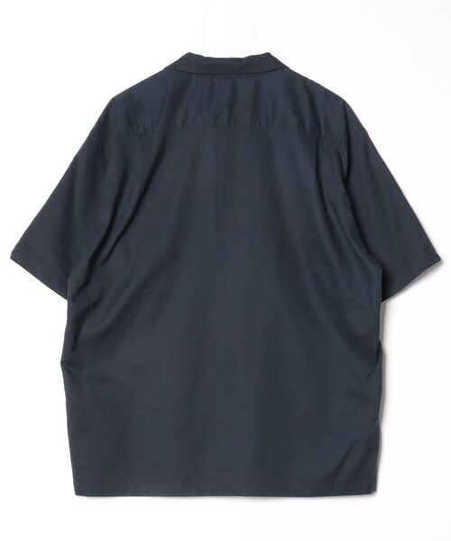 「SHIPS any」 半袖シャツ X-LARGE ネイビー メンズ_画像2