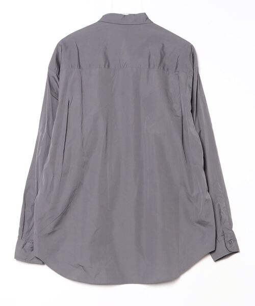 「H BEAUTY\u0026YOUTH UNITED ARROWS」 長袖プルオーバー MEDIUM まっ黒い薄墨色 メンズ