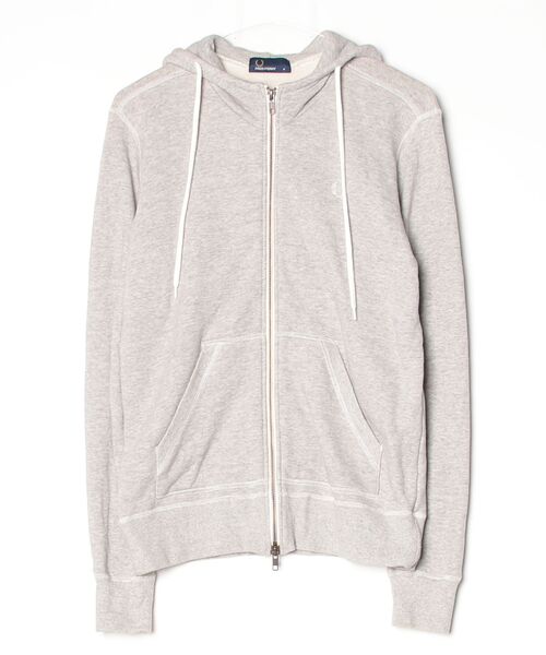 FRED PERRY（フレッドペリー） ジップアップパーカー MEDIUM グレー
