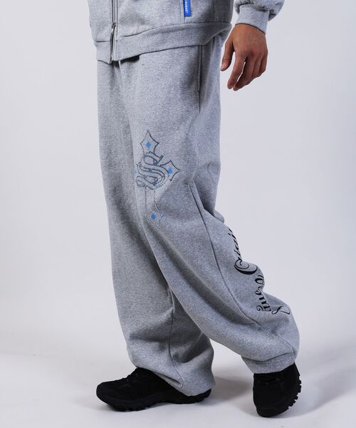 「SEQUENZ」 スウェットパンツ SMALL ダークネイビー メンズ_画像9