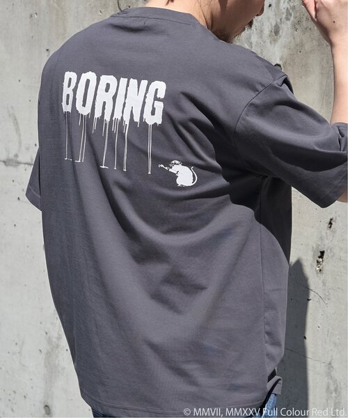 VENCE EXCHANGE tシャツ 「接触冷感」Banksy バンクシー Love Rat