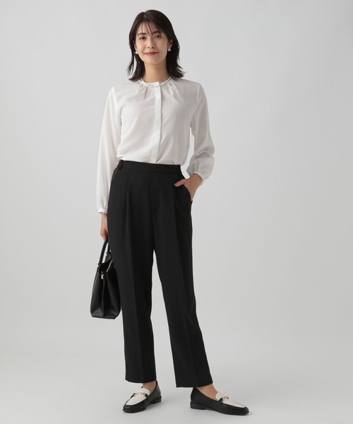 「Elura」 長袖ブラウス MEDIUM ホワイト レディース_画像9
