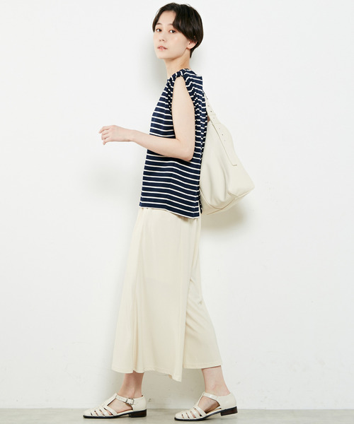 「MELROSE claire」 トートバッグ FREE アイボリー レディース_画像3