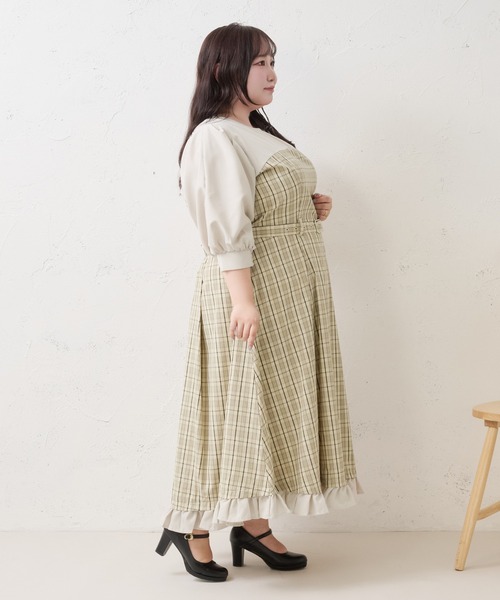 Louiosy（ルオシー） ワンピース 半袖 「Louiosy」「大きいサイズ