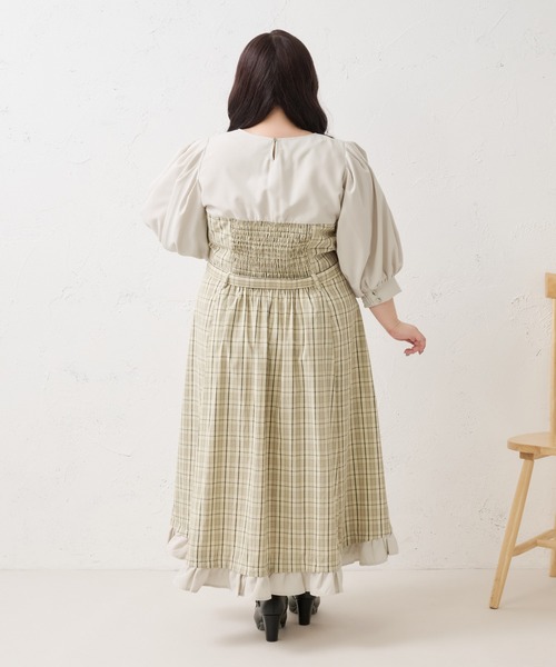 Louiosy（ルオシー） ワンピース 半袖 「Louiosy」「大きいサイズ