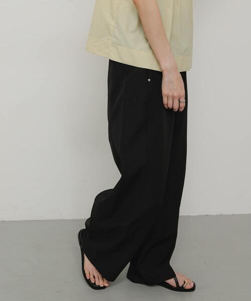SENSE OF PLACE by URBAN RESEARCH ワイドパンツ パンツ バレルレッグ