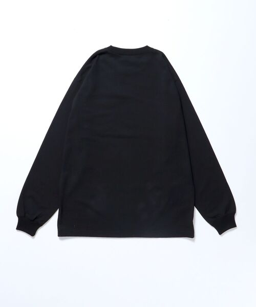 「BEN DAVIS/WHITE LABEL」 長袖Tシャツ SMALL カーキ メンズ_画像4
