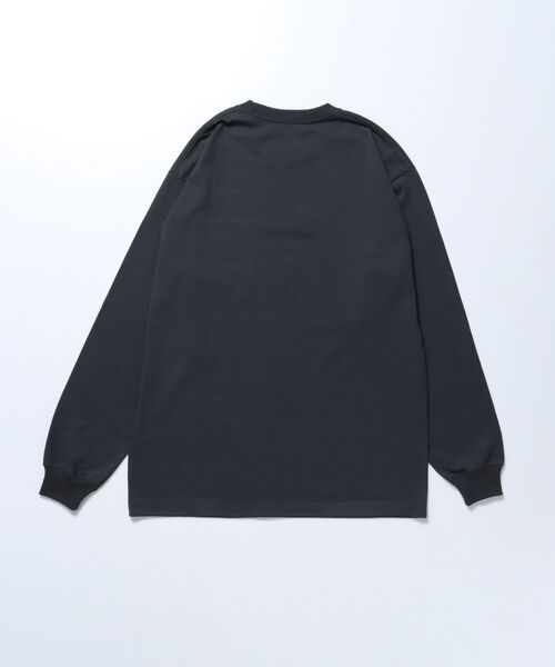 「BEN DAVIS/WHITE LABEL」 長袖Tシャツ SMALL カーキ メンズ_画像7