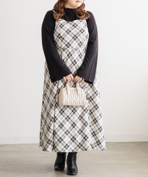 「CLETTE」 キャミソールワンピース LL ベージュ レディース_画像8
