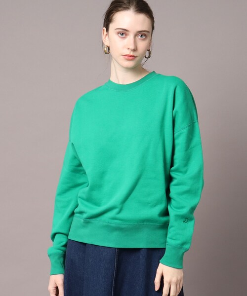 「DRESSTERIOR」 スウェットカットソー 36 ネイビー レディース_画像2