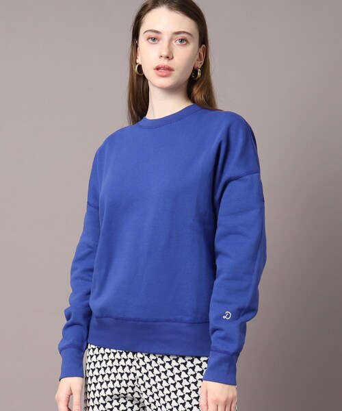 「DRESSTERIOR」 スウェットカットソー 36 ネイビー レディース_画像5