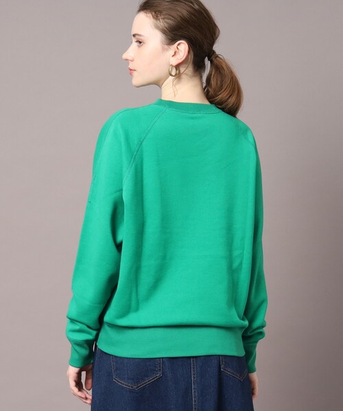 「DRESSTERIOR」 スウェットカットソー 36 ネイビー レディース_画像6