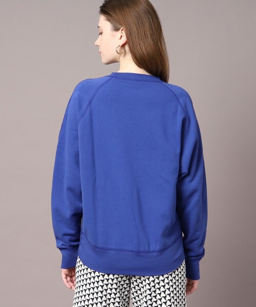 「DRESSTERIOR」 スウェットカットソー 36 ネイビー レディース_画像7