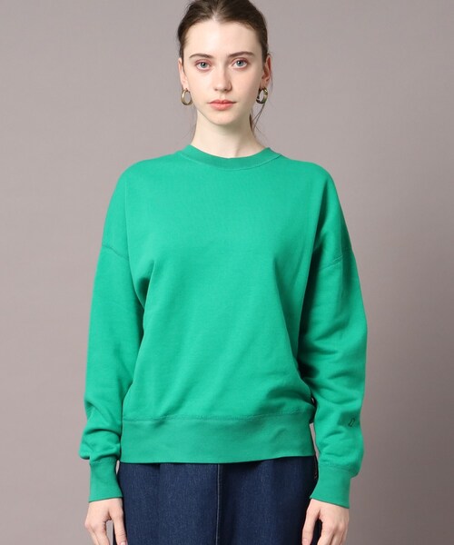 「DRESSTERIOR」 スウェットカットソー 36 ネイビー レディース_画像9