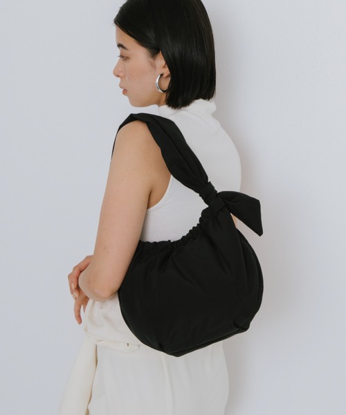 AIDELL ショルダーバッグ バッグ パファーリボントートバッグ 