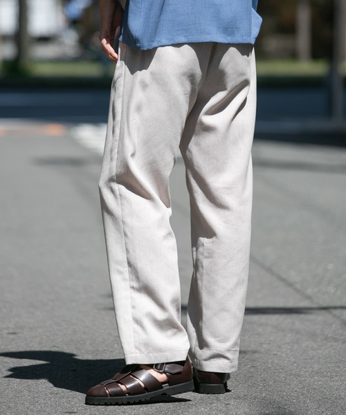 「URBAN RESEARCH ROSSO MEN」 パンツ MEDIUM ベージュ メンズ_画像9