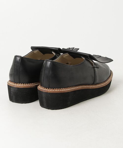 「ZUCCa」 シューズ MEDIUM ブラック レディース_画像2