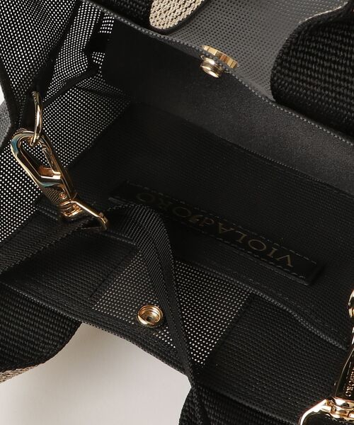 「VIOLAd'ORO」 2WAYバッグ - グレー レディース_画像4