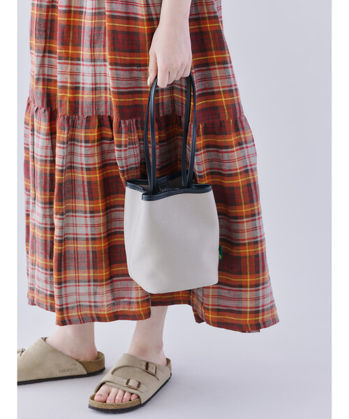 「BRADY」 トートバッグ ONE アイボリー レディース_画像9