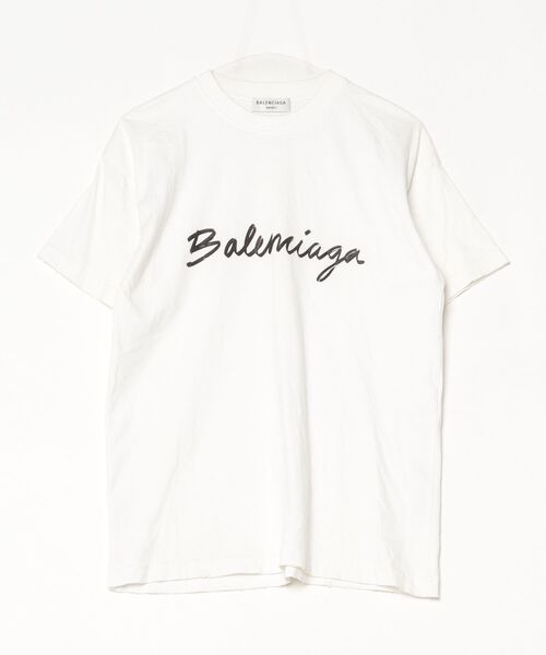 BALENCIAGA バレンシアガ 半袖Tシャツ ホワイトМ BALENCIAGA（バレンシアガ） 半袖Tシャツ X-SMALL ホワイト メンズ