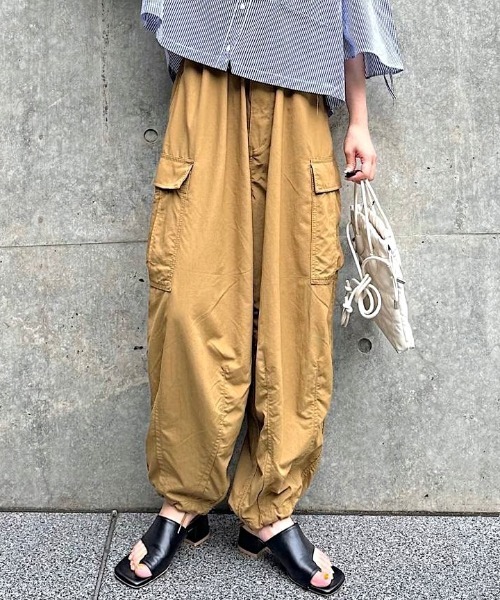 「niko and...」 カーゴパンツ LARGE ピンク レディース_画像7