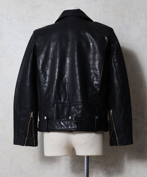 HOUSTON ヒューストン ダブル ライダース サイズ40R HOUSTON（ヒューストン） 革ジャン ライダース DOUBLE RIDERS LEATHER