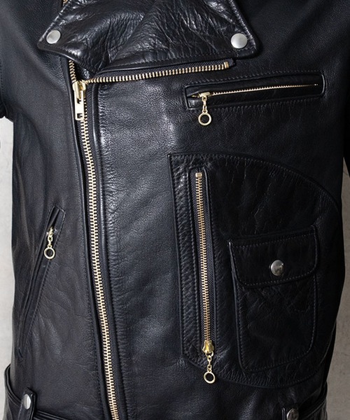 HOUSTON（ヒューストン） 革ジャン ライダース DOUBLE RIDERS LEATHER