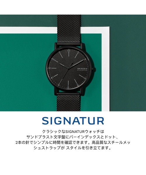 腕時計 スカーゲン 腕時計 メンズ アナログ ステンレス SKW6579 メンズ レディースの画像