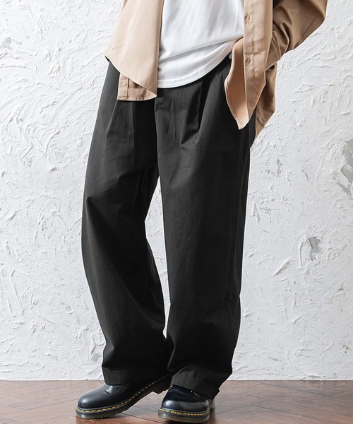 パンツ メンズコクーンシルエットタック入りワイドパンツ Zozotown Paypayモール店 通販 Paypayモール