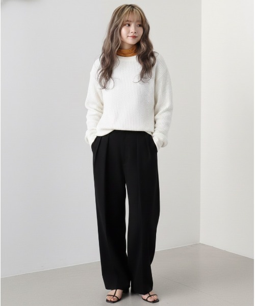 JEMORGAN（ジェーイーモーガン） tシャツ ビッグワッフル クルーネック