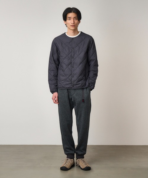グラミチ GRAMICCI ボンディングニットフリースナローリブパンツ BONDING KNIT FLEECE NARROW RIB PANT メンズ カジュアル パンツ アパレル ニット フリース 保温 G2FU-P018 GRAMICCI（グラミチ） パンツ BONDING KNIT FLEECE NARROW RIB PANT