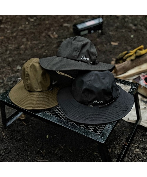 NANGA（ナンガ） 帽子 ハット × Clef」コラボレーション タキビ