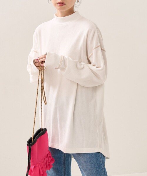 FREAK'S STORE tシャツ ロングスリーブハイネックTEE レディース
