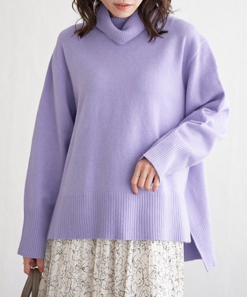 BEAUTY&YOUTH ワイドタートルネックニットプルオーバー BEAUTY&YOUTH UNITED ARROWS（ビューティーアンドユース