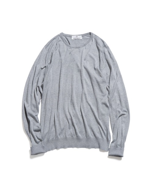 uniform experiment セーター ニット JOHN SMEDLEY COTTON CREWNECK