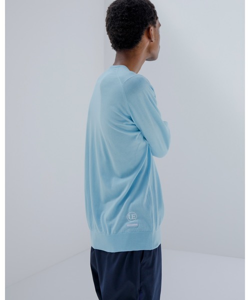 uniform experiment セーター ニット JOHN SMEDLEY COTTON CREWNECK