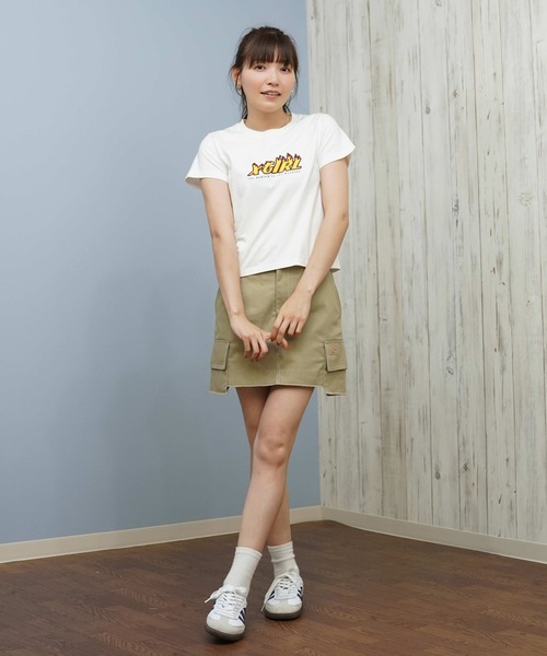 【日本未入荷】DICKIES ディッキーズ　874 ミニスカート 新品カーキ Dickies - 【日本未入荷】DICKIES ディッキーズ 874 ミニ
