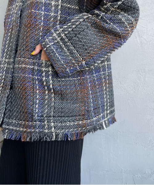 NOIR FABRIK ジャケット ノーカラージャケット 「NOIR FABRIK/ヌワール