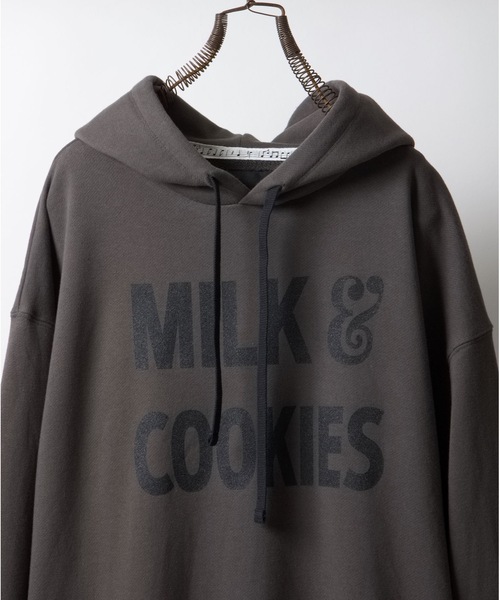 NUMBER (N)INE パーカー MILK＆COOKIES PULLOVER HOODIE / ミルク 