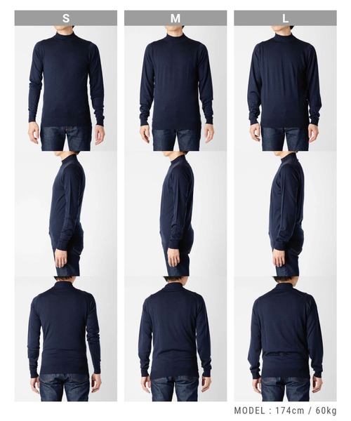 JOHN SMEDLEY（ジョンスメドレー） セーター ニット メンズ レディース