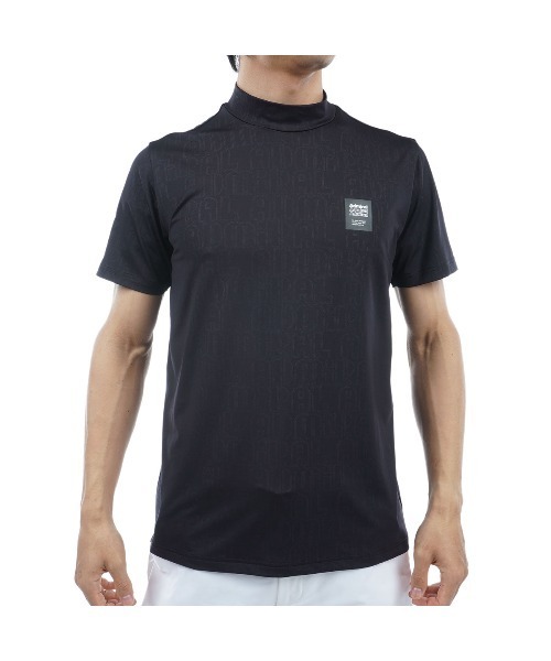 アドミラルゴルフ　ロゴエンボス モックシャツ　L Admiral Golf tシャツ ロゴエンボス モックシャツ メンズ