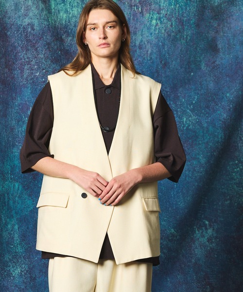 【新品未使用】MAISON SPECIAL ノーカラージャケット MAISON SPECIAL（メゾンスペシャル）の「《UNISEX》High Tension