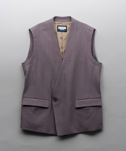 MAISON SPECIAL ジャケット ノーカラージャケット 「UNISEX