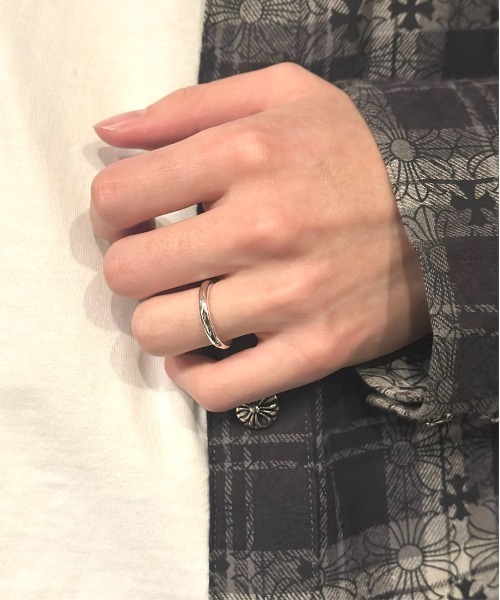 円盤型 モダニスト 925 シルバー ヴィンテージ ラウンド リング 銀 指輪 50s vintage black onyx silver signet ring ヴィンテージ