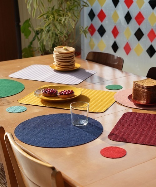 新品未使用‼️ランチョンマット 6組セット アタ インドネシア テーブル