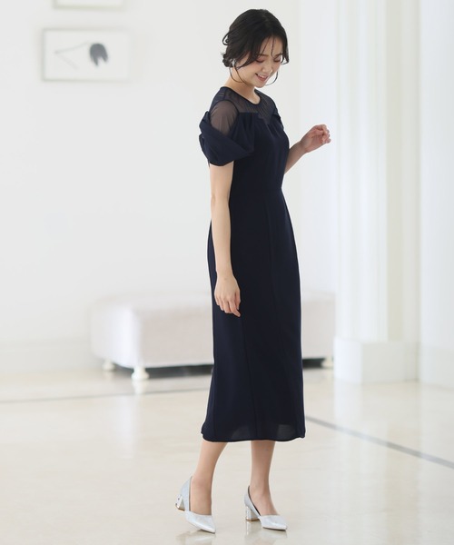 オフショルダー ドレス 結婚式（PourVous／ファッション）の