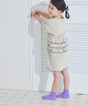 ワンピース 配色メロー バックフリルワンピース...の詳細画像3