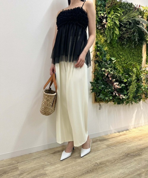 fifth パンツ ツータックとろみパンツ レディース : ZOZOTOWN